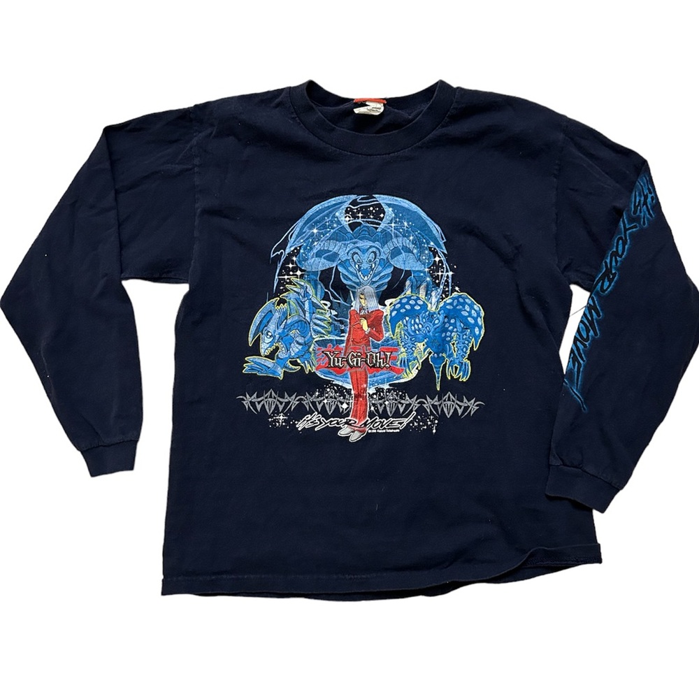 Yu-Gi-Oh! Vintage Boy’s Long Sleeve T-Shirt in Size Large